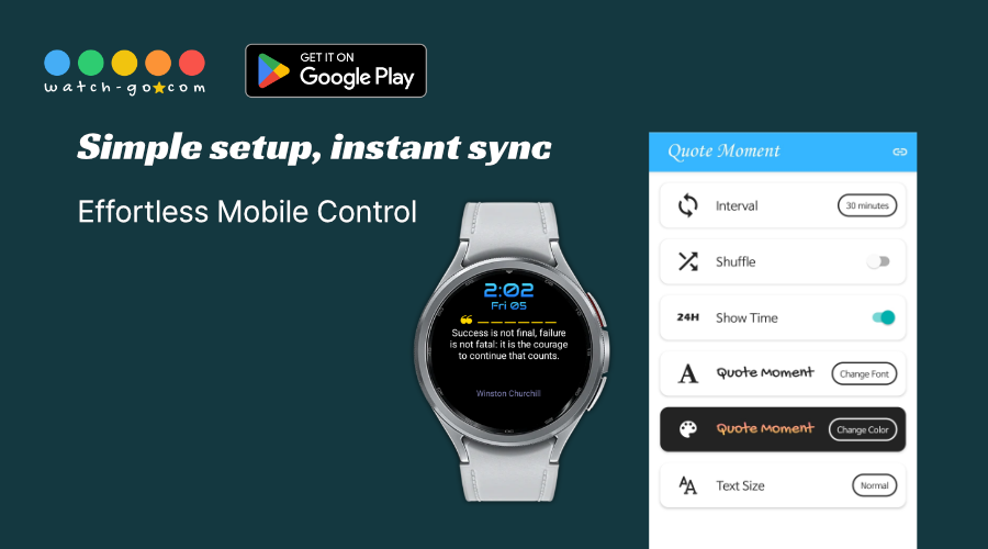Easy Setup with Mobile App