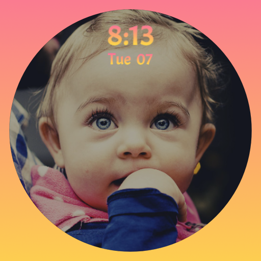 My Photo Watch Face: Cute