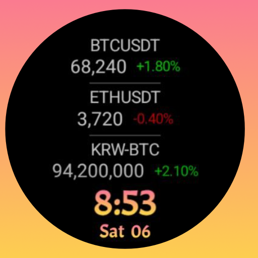 Crypto Watch Face