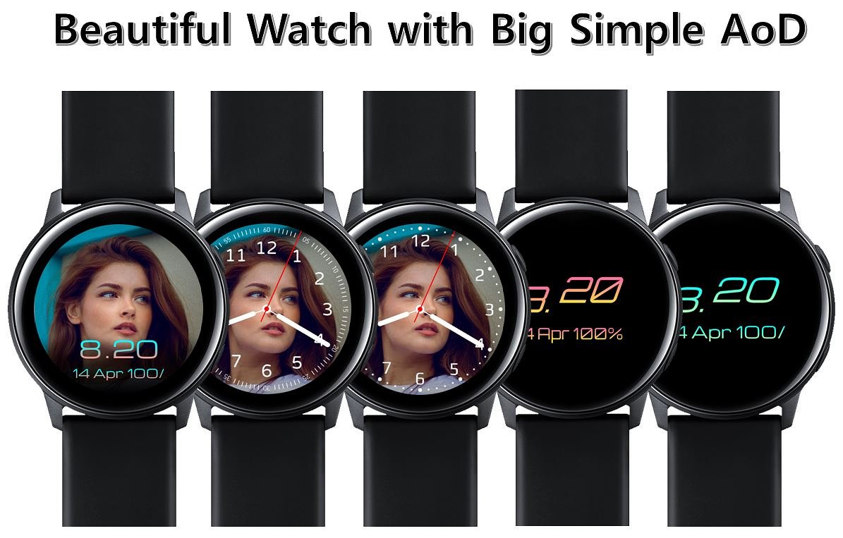 Photo slideshow watchface