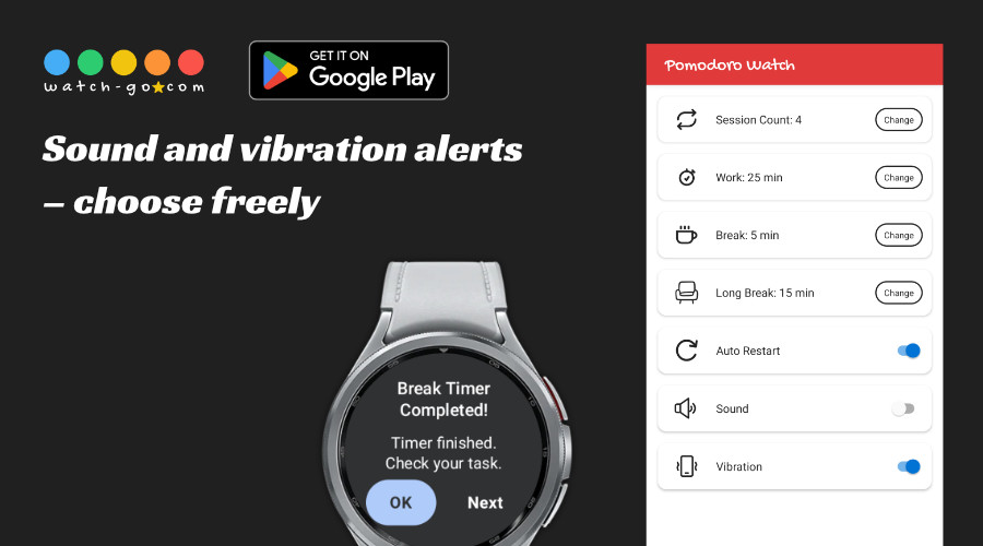 Sound notifications
